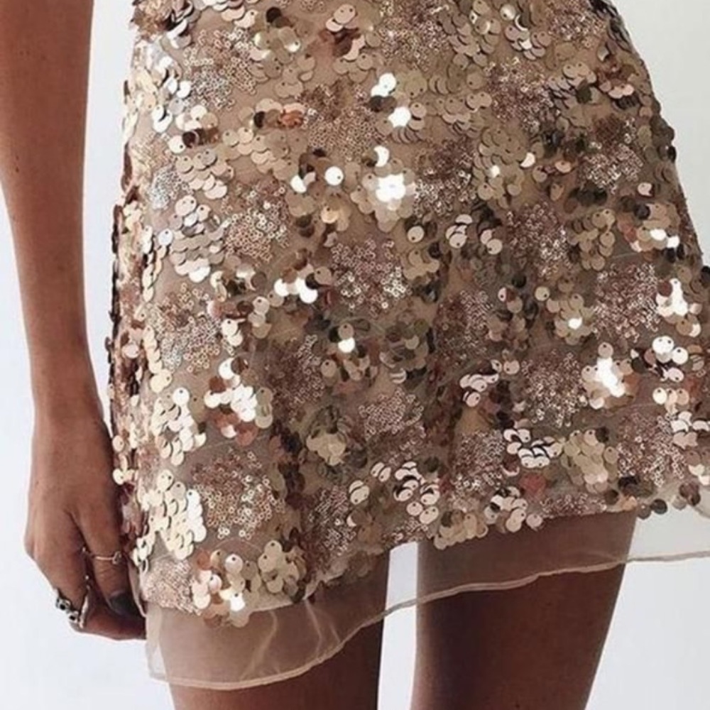 Sequin Skirt